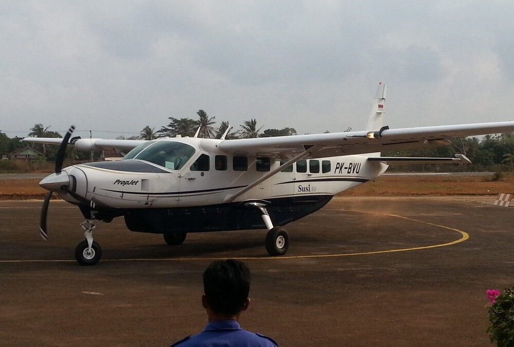 Unsere private Propellermaschine in Karimunjawa