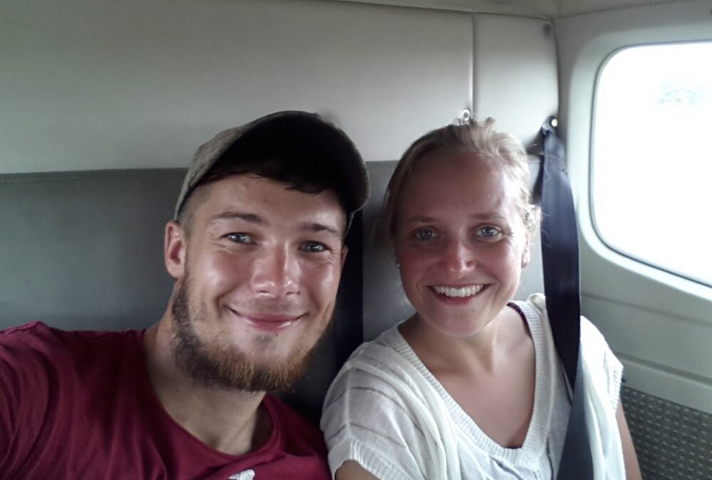 Selfie im Privatflugzeug Karimunjawa