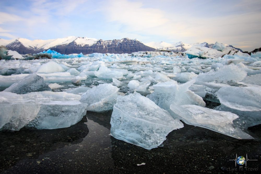 Jökulsárlón Gletscher.