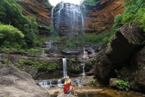 Gefühlswelt - Die Stille unter einem Wasserfall genießen