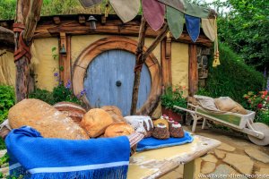 Auch ein Bäcker gibt es im Land der Hobbits