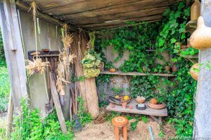 Im Land der Hobbits gibt es auch einen kleinen Markt zum Verkauf von Gemüse