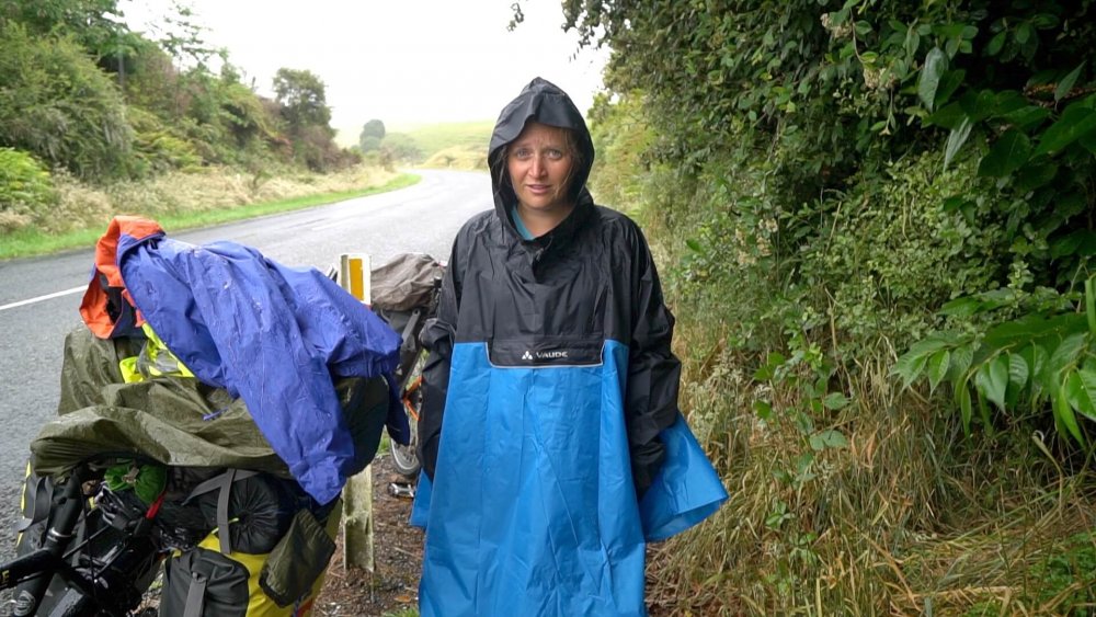 Fahrrad fahren bei Regen macht definitiv keinen Spaß