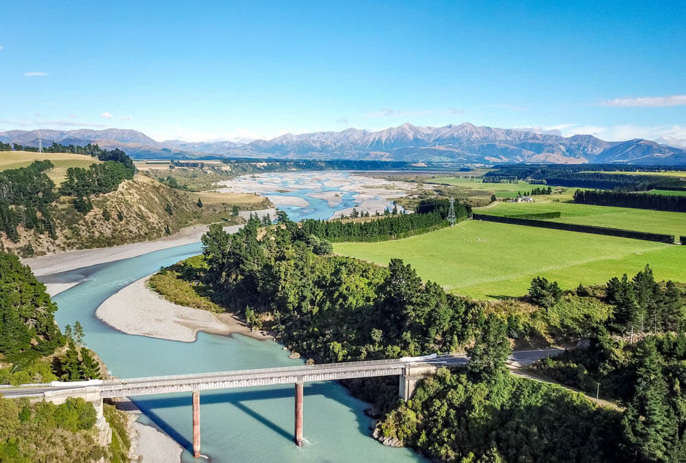 Waimakariri River bei Sheffield