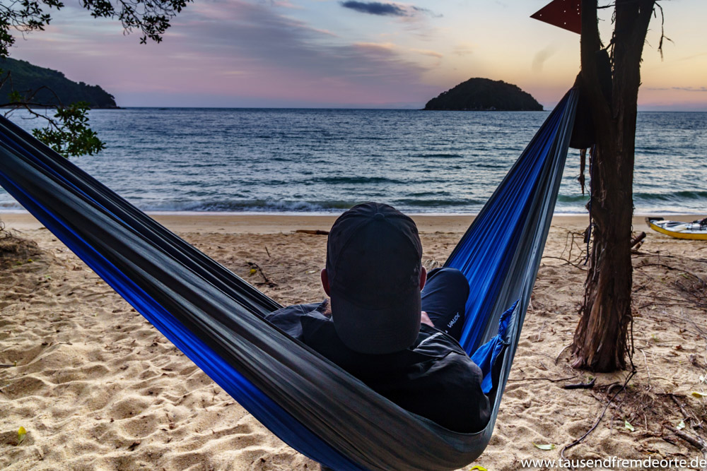 Ausruhen in der Hängematte