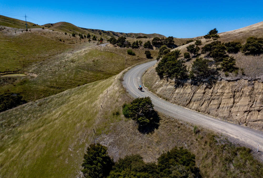 Melanie ganz alleine auf weiter Flur