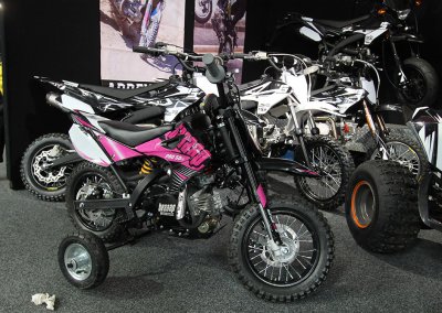 Die Motorrad Expo bei MotoGP auf Phillip Island bietet auch Motorräder für Kinder.