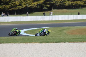Beim MotoGP auf Phillip Island wird den Fahrern einiges abverlangt.