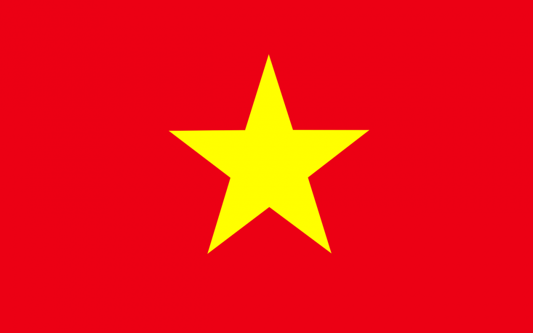 Reiseinformationen für Vietnam - Flagge Vietnam