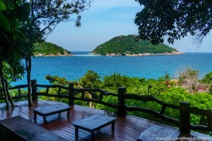 Blick auf Koh Nang Yuan - Koh Tao Viewpoints