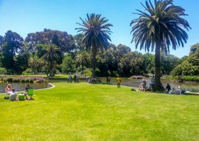 Melbourne Sehenswürdigkeiten Botanischer Garten