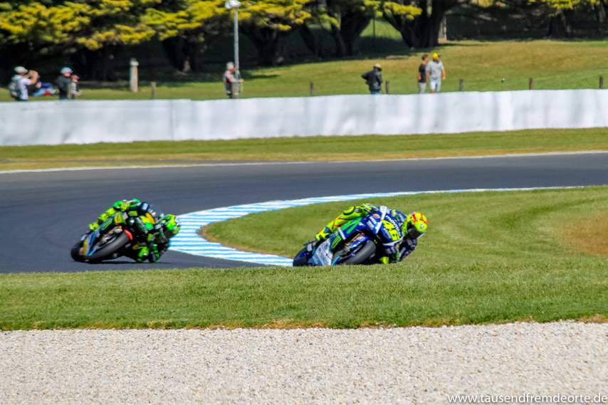 Moto GP auf Phillip Island in Australien
