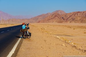 Wüstenlandschaft Sinai Halbinsel