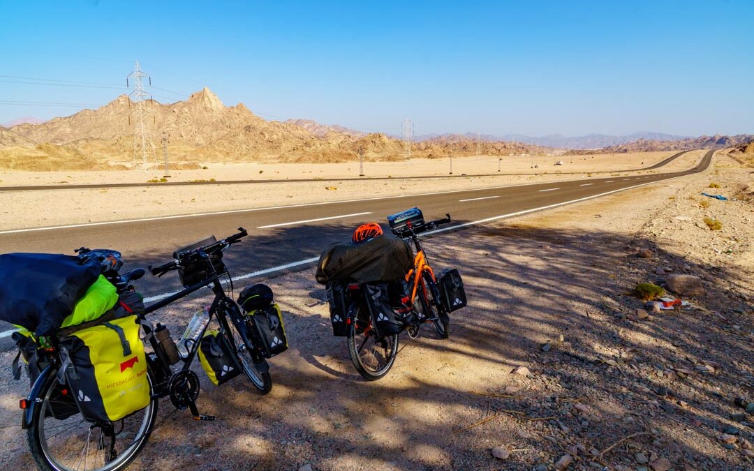 Sinai Halbinsel mit dem Fahrrad
