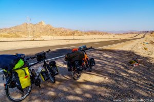 Pause im Schatten der Sinai Halbinsel