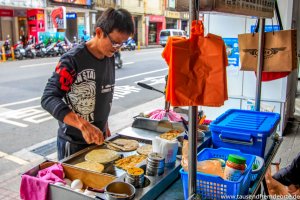 Straßenessen in Taipeh