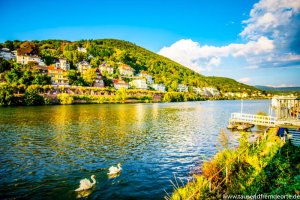 Heidelberg Sehenswürdigkeiten - Blick auf den Neckar
